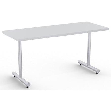 Special-T Table, Metallic Sand Base, 24inWx60inLx29inH, Light Gray SCTKING2460SLG